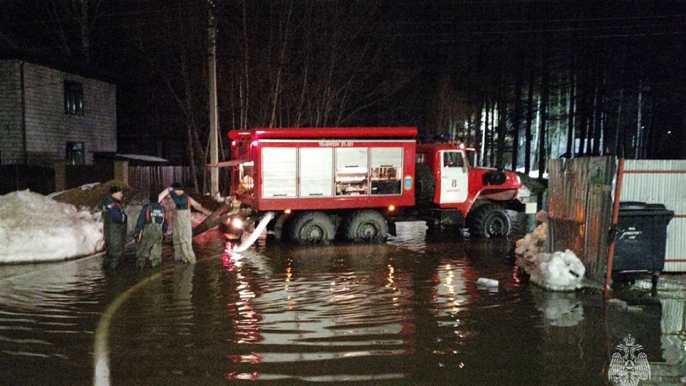 В Аше от воды освобождены все жилые дома