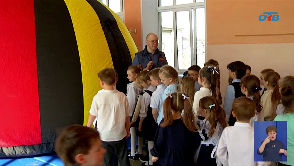 Первоклассники Магнитогорска посетили «Реактивную лабораторию»