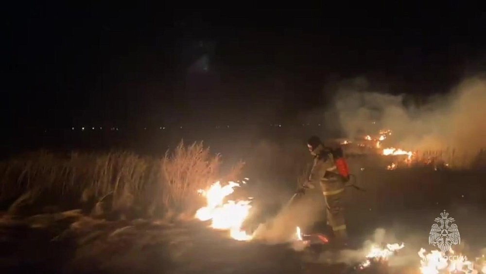 В Челябинской области ликвидировали первые ландшафтные пожары