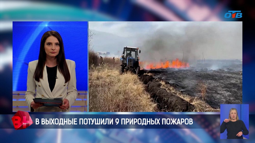 В Челябинской области бушуют первые ландшафтные пожары