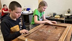 Подростки восстановили икону «Тайная вечеря» в Челябинской области