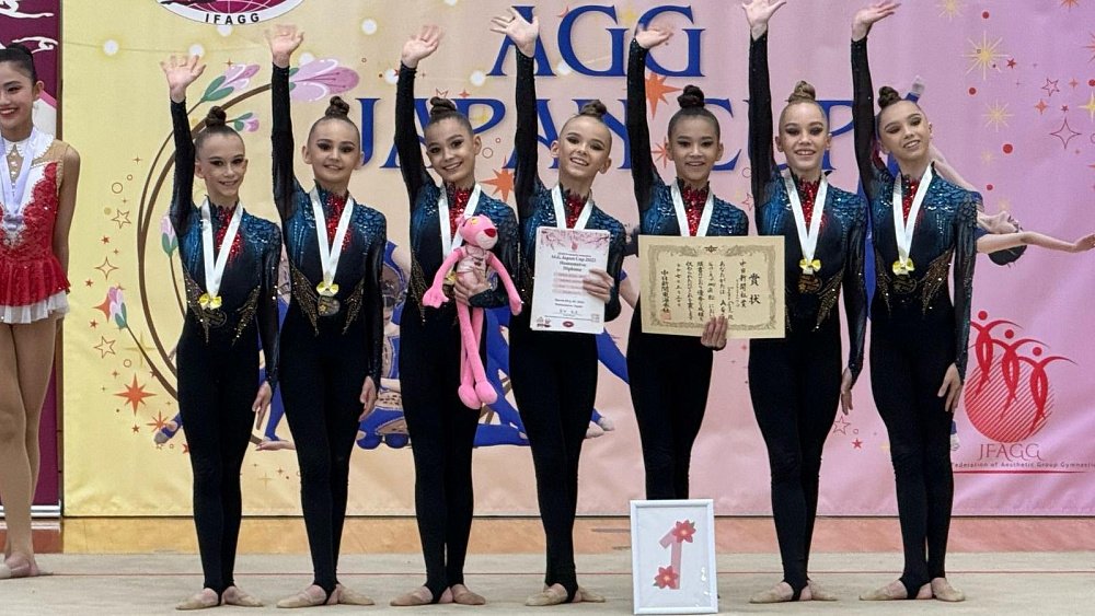 Челябинские гимнастки выиграли международный турнир в Токио