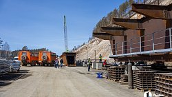 На самой крупной эстакаде в Челябинской области надвинули пролеты