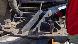 На самой крупной эстакаде в Челябинской области надвинули пролеты