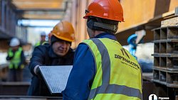 На самой крупной эстакаде в Челябинской области надвинули пролеты