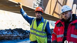 На самой крупной эстакаде в Челябинской области надвинули пролеты