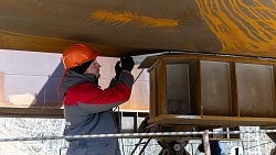 На самой крупной эстакаде в Челябинской области надвинули пролеты