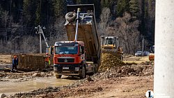 На самой крупной эстакаде в Челябинской области надвинули пролеты