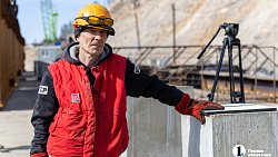 На самой крупной эстакаде в Челябинской области надвинули пролеты