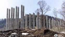 На самой крупной эстакаде в Челябинской области надвинули пролеты