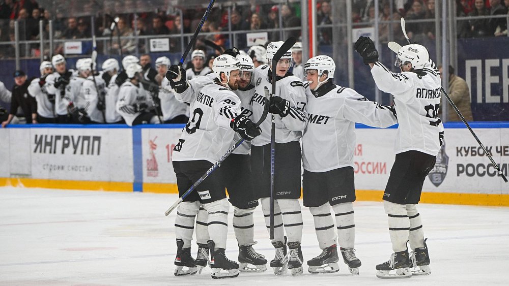 Хоккейный клуб «Челмет» вышел в следующий раунд плей‑офф ВХЛ