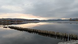 Старинный мост показался из‑под воды в Миассе во время паводка
