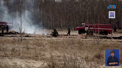 В Уйском районе прошли масштабные учения по тушению пожаров
