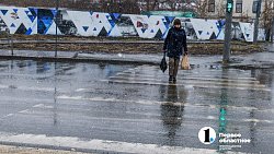 На Челябинск обрушился апрельский снегопад