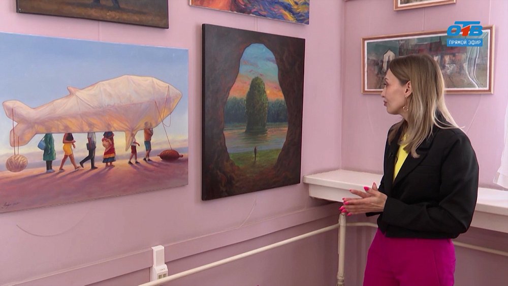 Кубинская живопись ожила в стенах Публичной библиотеки, в сюжете «Остров Свободы в Челябинске»