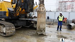 В Челябинске начали копать еще один тоннель под метротрам