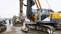 В Челябинске начали копать еще один тоннель под метротрам