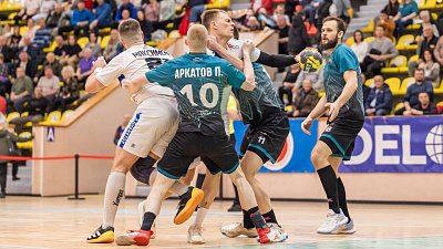 Гандбольный клуб «Динамо-Сунгуль» сыграл вничью в первом раунде плей-офф Суперлиги