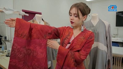 Эффектное кимоно в рубрике «От сабо до жабо»