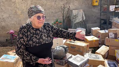 86-летняя челябинка более 36 часов ехала в Донецк с гуманитарной помощью
