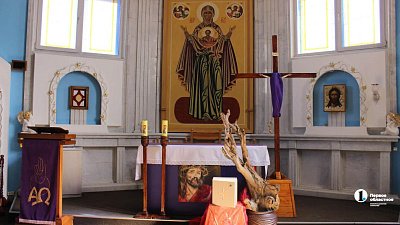 Католики Челябинска встречают Пасху