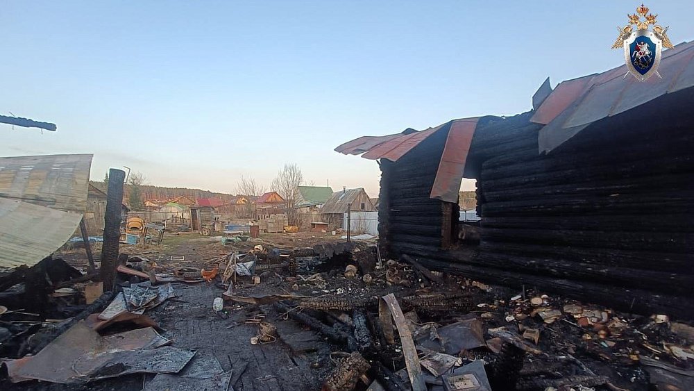 Четверо детей погибли при пожаре в частном доме в Челябинской области