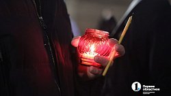 Православные южноуральцы встретили Воскресение Христово ночным бдением