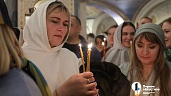 Православные южноуральцы встретили Воскресение Христово ночным бдением