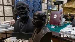 Фигурки и бюсты Ленина стали ходовым товаром у челябинских антикваров