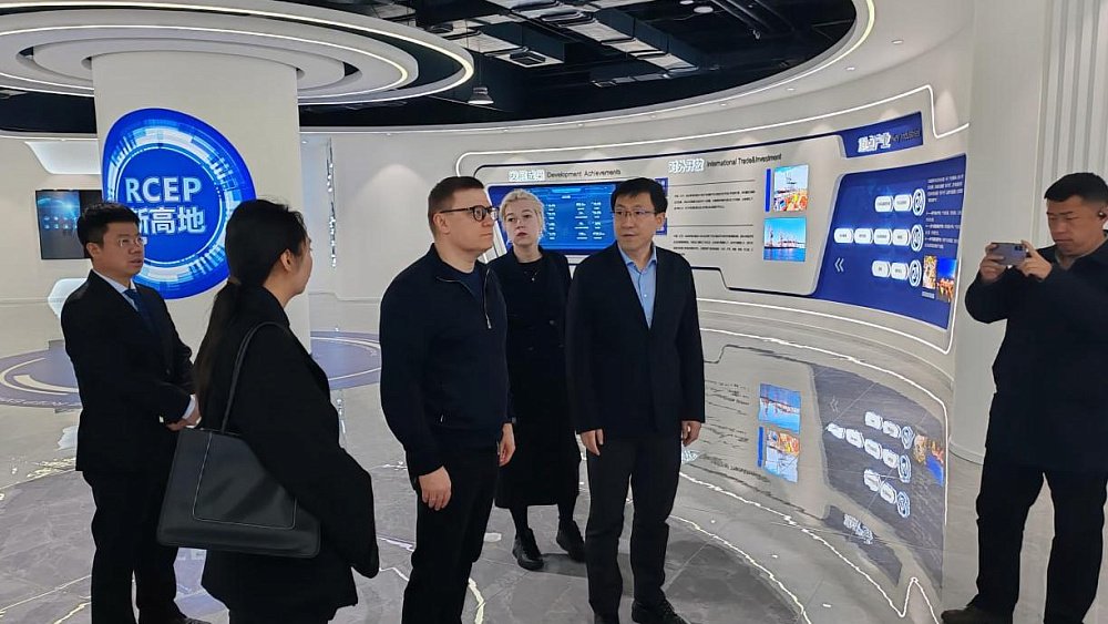 Челябинская делегация познакомилась с работой Даляньской зоны свободной торговли