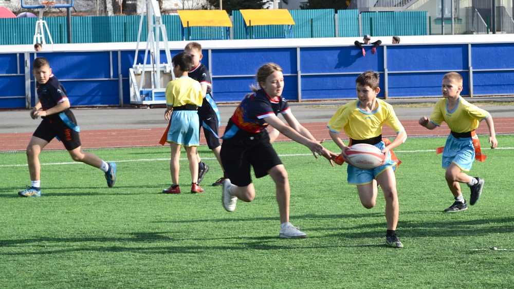 Команды из Магнитогорска выиграли второй тур Регбийной школьной лиги