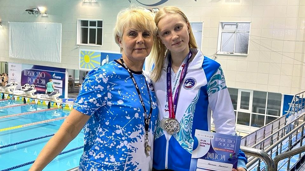 Челябинская спортсменка завоевала серебро на первенстве России по плаванию