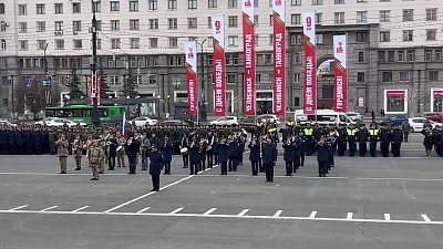 В Челябинске прошла первая репетиция торжественного построения