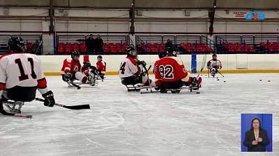 В Чебаркуле провели открытую тренировку по следж-хоккею для ветеранов СВО