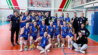 Дубль волейбольного клуба «Динамо‑Метар» завоевал бронзу чемпионата России