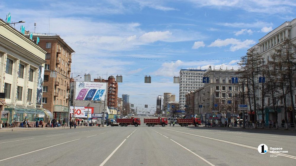В центре Челябинска ограничат движение транспорта 1 мая