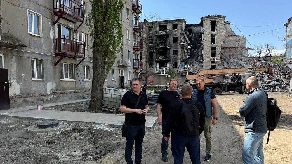 Челябинская область активно восстанавливает инфраструктуру в подшефных территориях ДНР