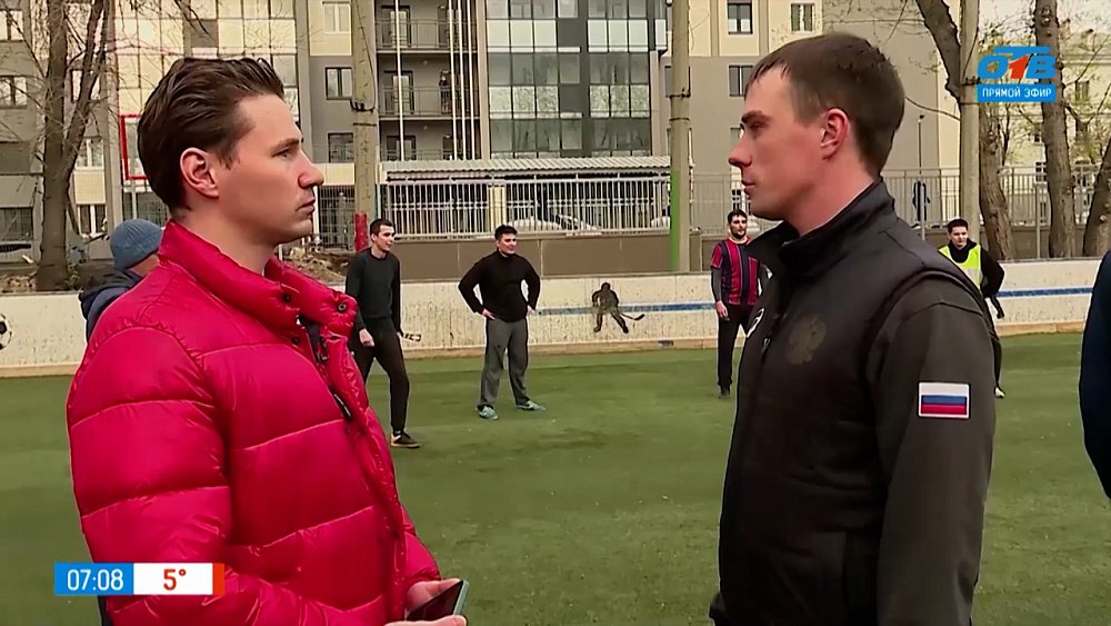 Дворовый футбол в рубрике «Всем — спорт!»