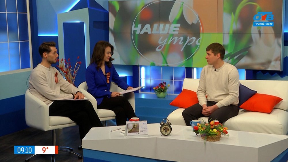 О традиционной легкоатлетической эстафете — Гость в студии