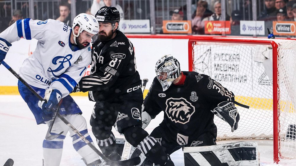 «Трактор» выиграл у «Динамо» во втором матче полуфинала Кубка Гагарина