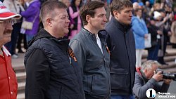 В Челябинске прошла церемония открытия легкоатлетической эстафеты