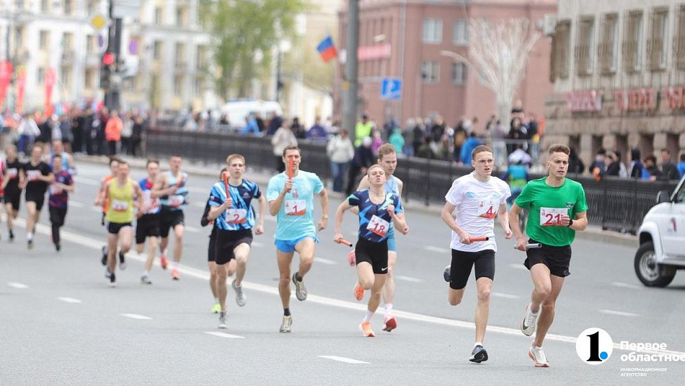 Городскую эстафету в Челябинске выиграли студенты ЮУрГГПУ