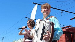 Более 5 тысяч магнитогорцев встретили «Поезд Победы»