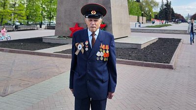 96-летний ветеран из Челябинска едет на парад Победы в Москву