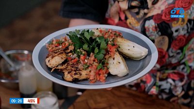 Индейка на гриле в рубрике «Завтрак с шеф-поваром»