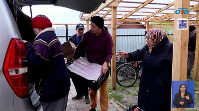 Челябинская бабушка в 18-й раз поехала в Донбасс помогать военным