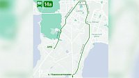 В Челябинске автобусы № 14 и 52 изменили маршруты