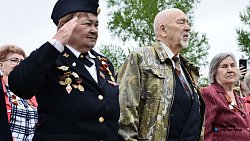 «Маршрут Памяти»: Челябинск почтил память героев Великой Отечественной войны