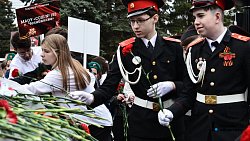 «Маршрут Памяти»: Челябинск почтил память героев Великой Отечественной войны