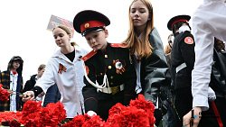 «Маршрут Памяти»: Челябинск почтил память героев Великой Отечественной войны